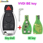 Оригинальный ключ XHORSE VVDI BE Key Pro V3.1 PCB Smart Remote Key Shell с чипом для Mercedes Benz улучшенная версия 315 МГц433 МГц 4B