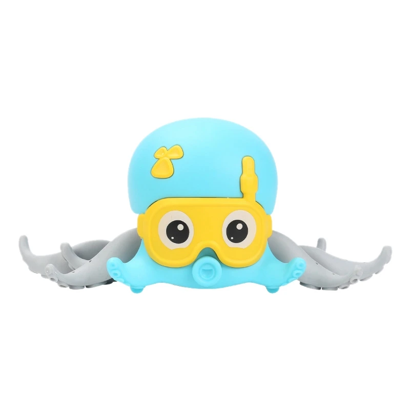 

Cute Cartoon Animal Inertial Octopus Crawling Sea Animals Children Playing in Water and Clockwork Beach Bath Toys