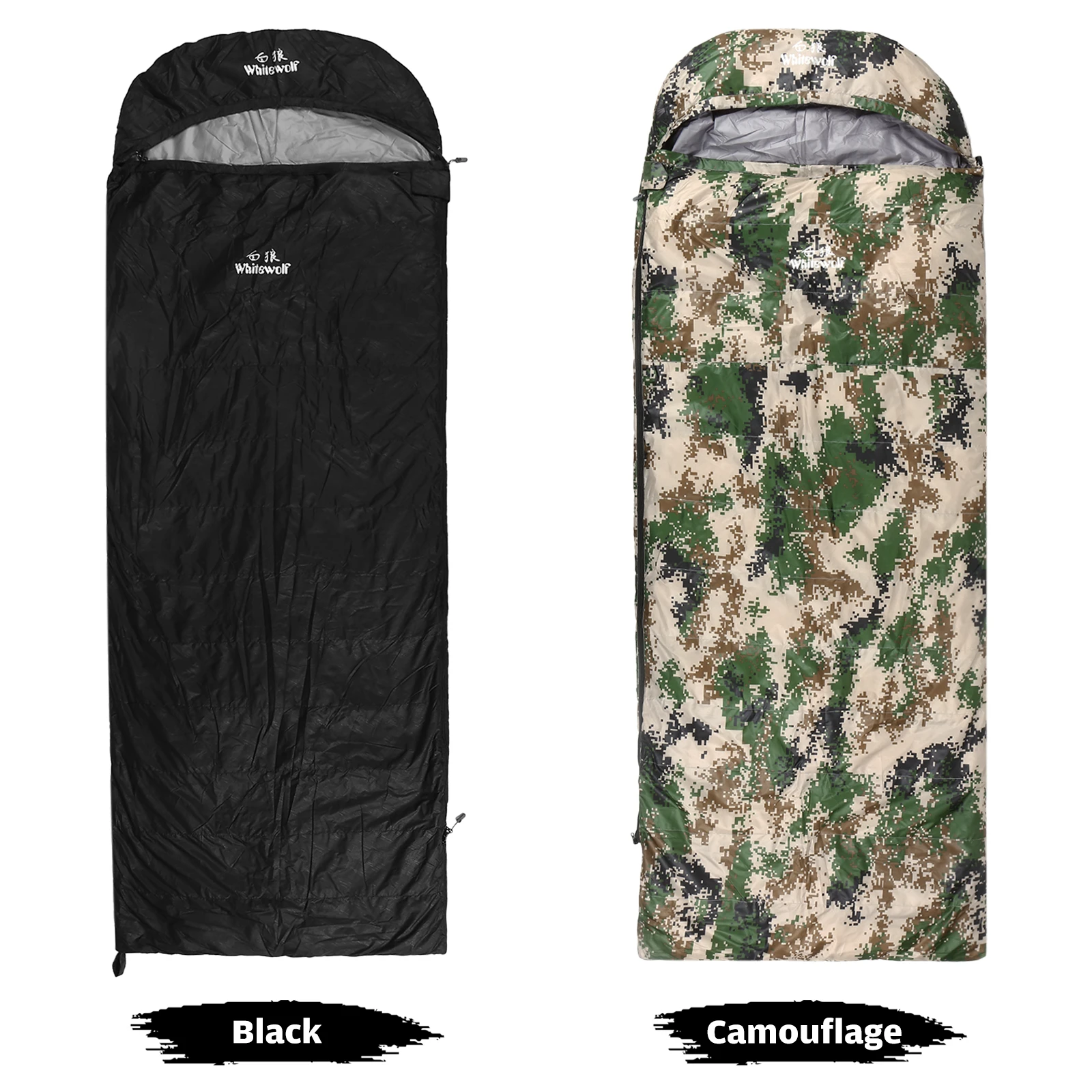 

Camping Sleeping Bag White Goose Down Lightweight Sleeping Bags With Compression Sack For Outdoor Backpacking Hiking Traveling