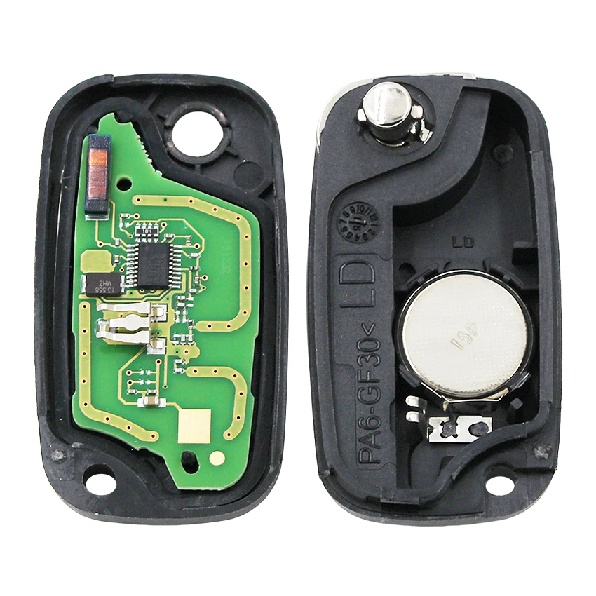 Новый складной дистанционный ключ с тремя кнопками умный Автомобильный откидной