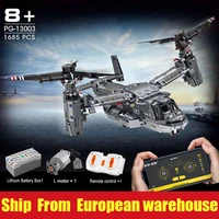 yeshin 13003 creative toys compatible with 42113 v 22 osprey airplane model building blocks bricks assembly kids christmas gifts