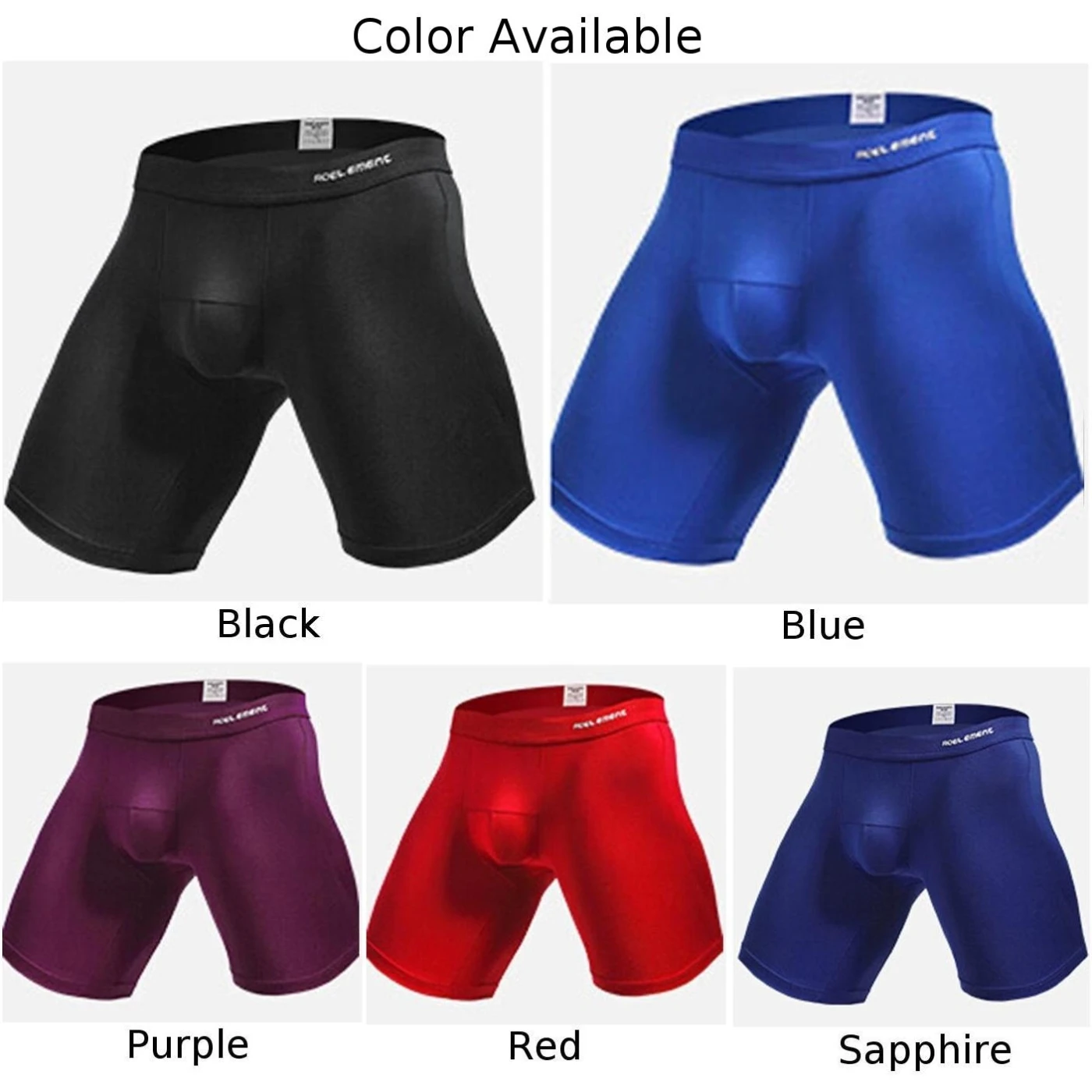 

Men Tight Mid-Rise Sexy Sports Running Fitness Shorts Breathable Boxer Briefs Tight Mid-Rise Sexy Sports Running Fitness