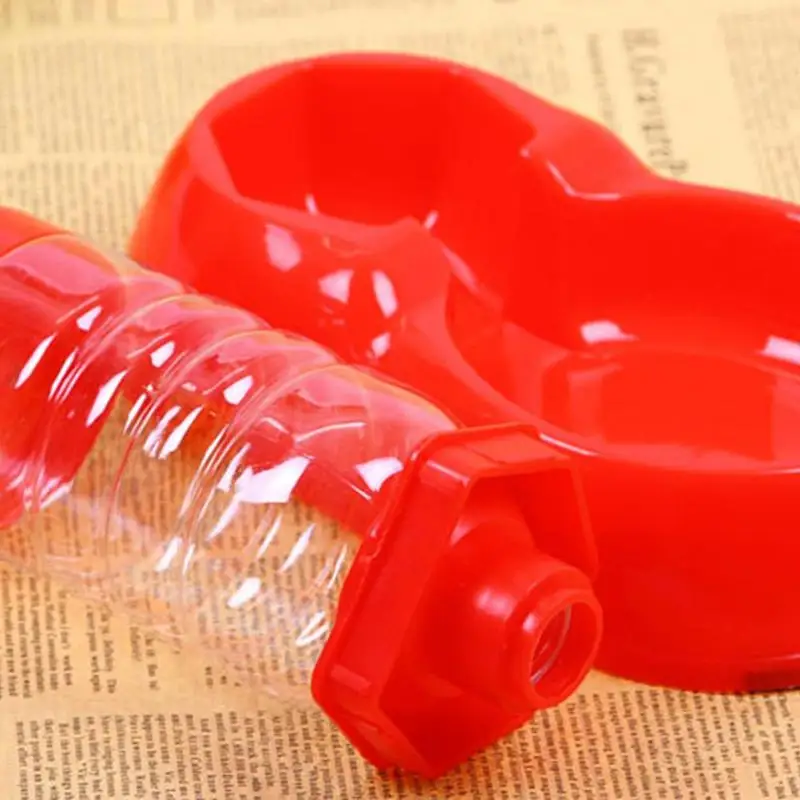 350 мл Автоматическая собачья кормушка диспенсер для питьевой воды пластиковая