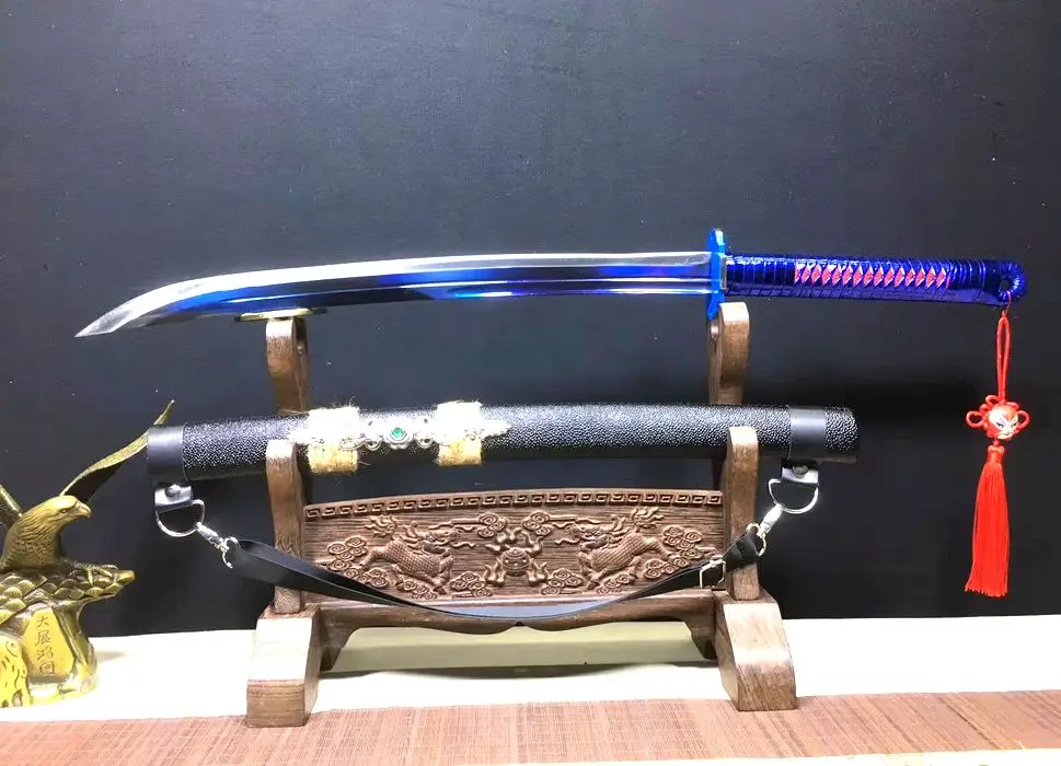 

Ручная ковка, тактический шпатель, меч WUSHU, блестящий нож из углеродистой стали