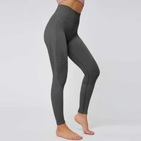 2020 women high waist anti flanging soft sexy breathable nylon cotton one piece leggings yoga pants