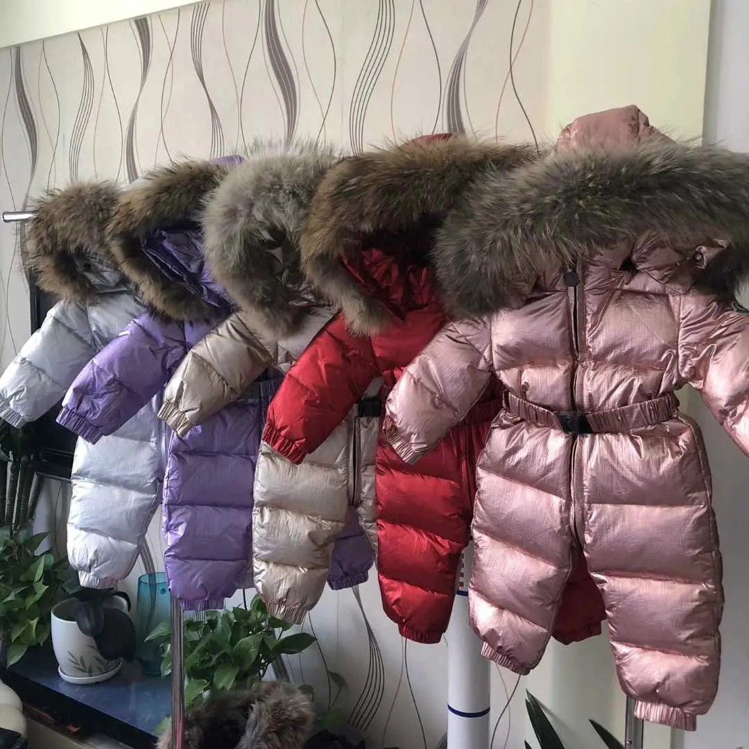 Детский комбинезон Цвет серебристый золотой зимние пальто детская брендовая