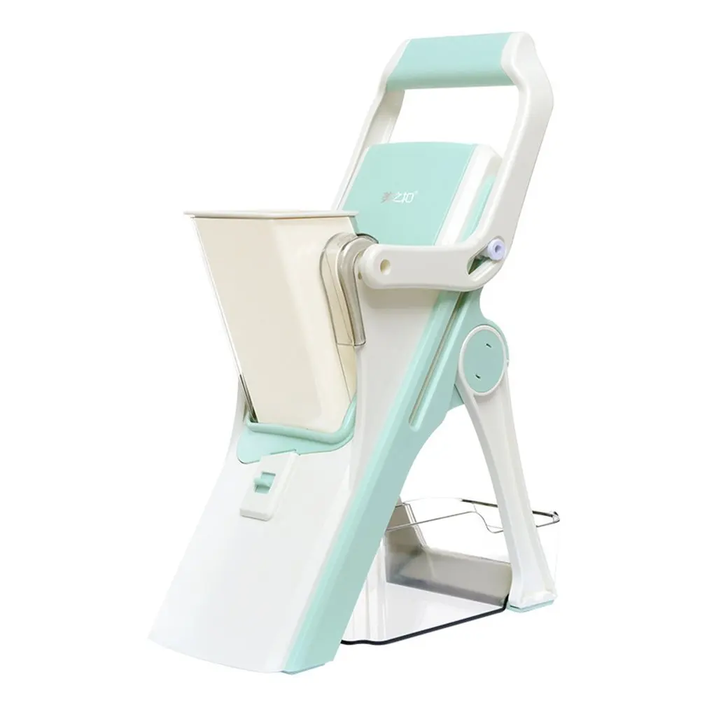 

Safe Slice 5 In 1 Vegetable Cutter Slicer Manual Food Chopper Fruit Potato Cucumber Carrot Meat Slicer Shredder