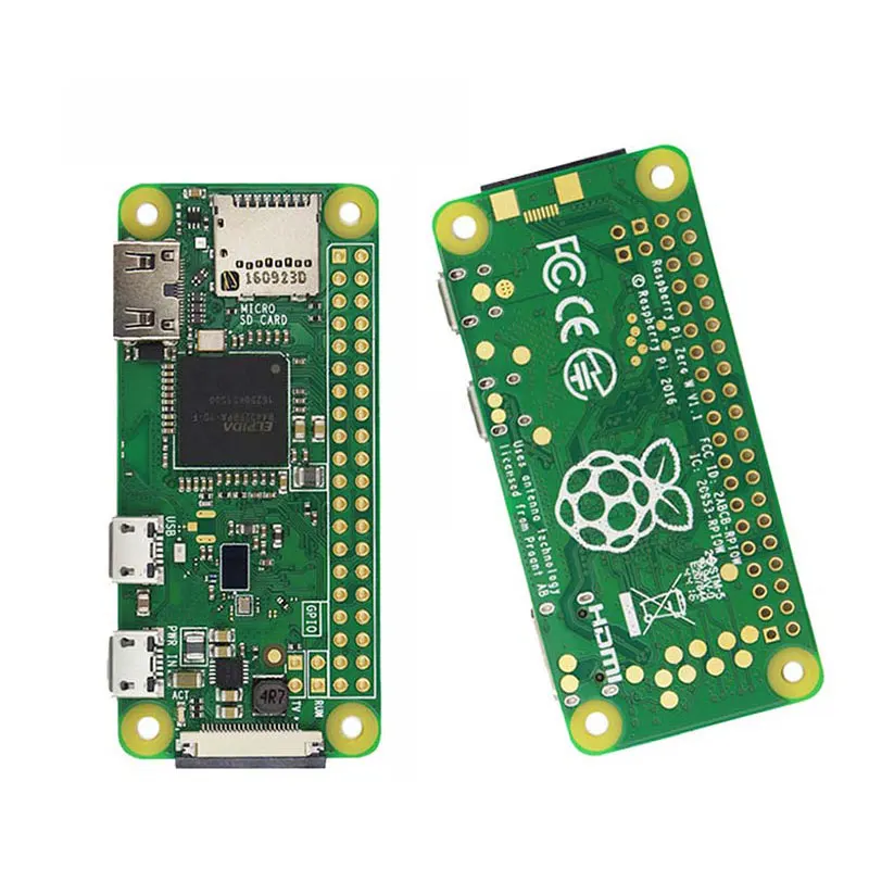 Raspberry Pi zero W набор для начинающих + карта 16 Гб адаптер питания Корпус из АБС