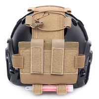 mk2 tactical helmet battery pouch fast helmet battery case hunting accessories camo military airsoft helmet counterweight pack