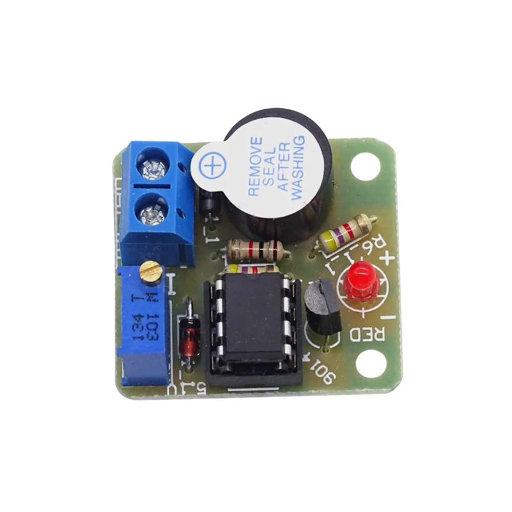 9 в 12 В батарея защита от переразряда звука и светильник защитная плата низкого