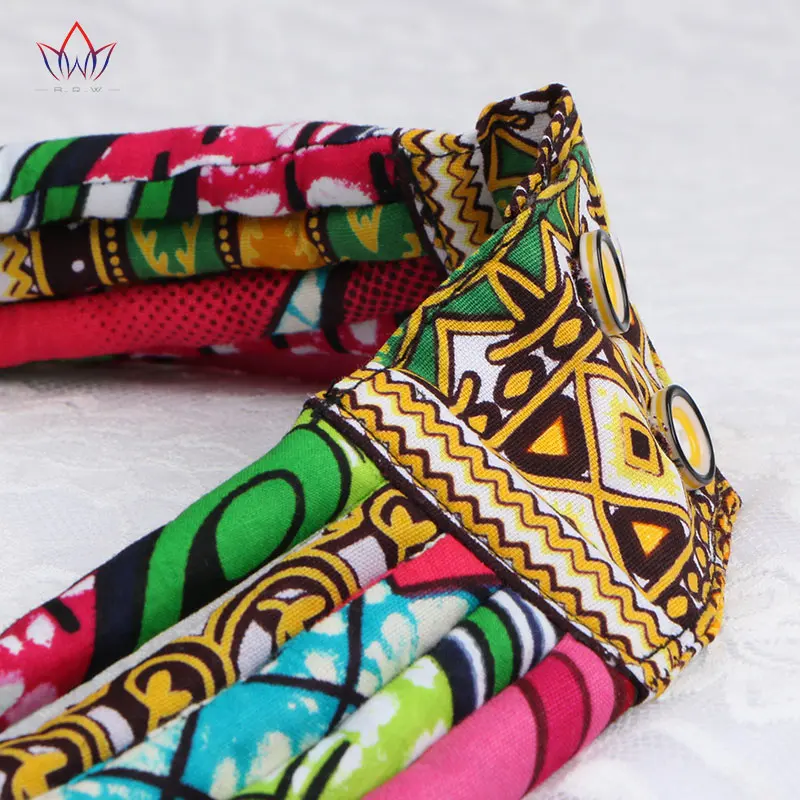 2020 ожерелье с Африканским восковым принтом бантом из Анкары ювелирные изделия