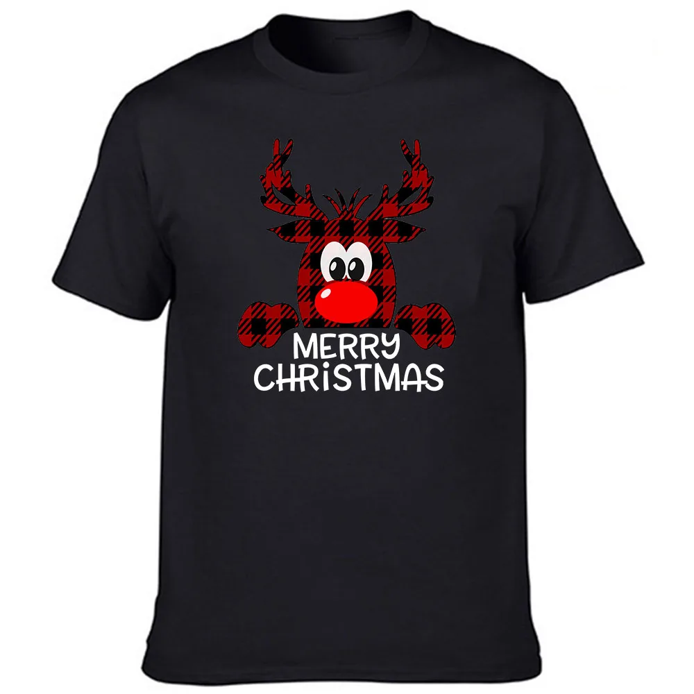 Ropa a juego con estampado de ciervo de Feliz Navidad para ni&ntilde;os, camiseta para ni&ntilde;os y ni&ntilde;as, pelele para reci&eacute;n nacidos, pijamas Para pap&aacute; y mam&aacute;, 2021-3