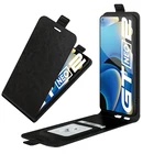 Кожаный чехол-книжка для Realme GT Neo 2, вертикальный кошелек для OPPO Realme GT Neo 2, кожаный чехол с отделением для карт