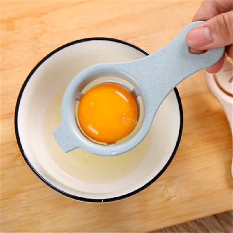 

Kitchen Accessories1Pcs Cooking Kitchen Tools Plastic Egg Separator White Yolk Sifting Home Kitchen Gadgets