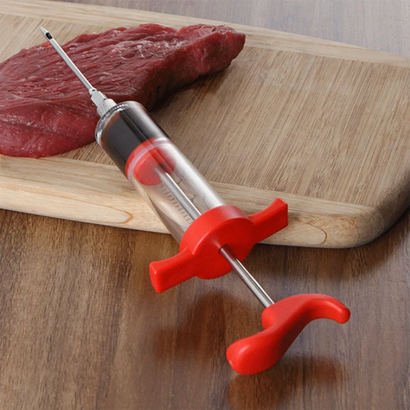 

Meat Syringe Spice Syringe Turkey Chicken Flavor Marinade Injector Chicken Roast Kitchen Cooking Injection Spices Injector