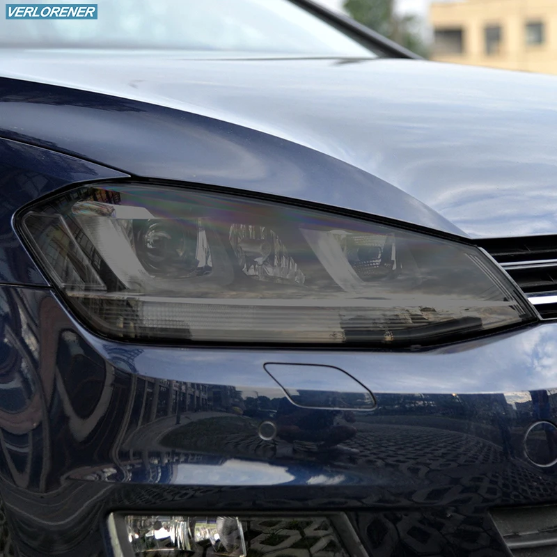 Car Headlight Protective Film Smoke Black Tint Vinyl Sticker For VW Volkswagen Golf 7 Scirocco Passat B8 Teramont Beetle CC Car Headlight Protective Film Smoke Black Tint Vinyl Sticker For VW Volkswagen Golf 7 Scirocco Passat B8 Teramont Beetle CC