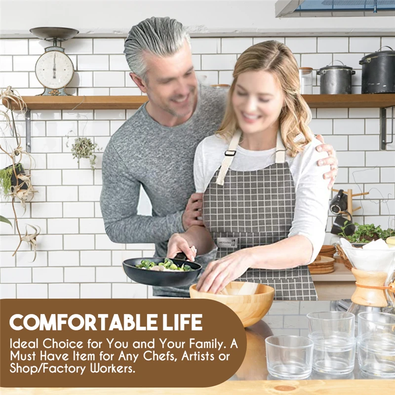 Фартук для уборки TTLIFE кухонный фартук женщин мужчин шеф поваров официантов кафе