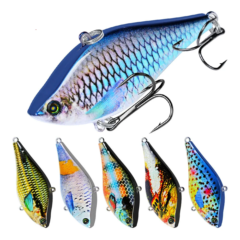 

30pcs 6.5CM 14g Sinking Hard Bait Wobbler Isca Artificial Vib Fishing Lure