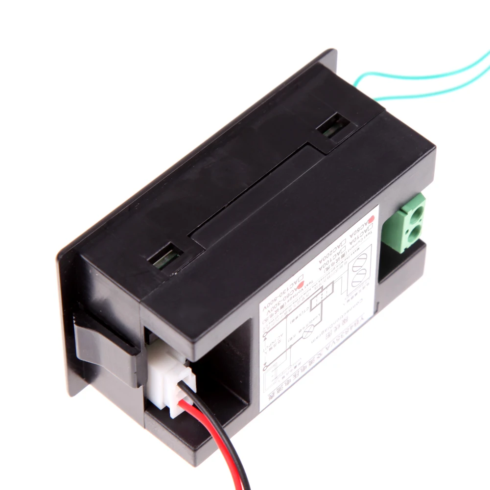 Переменный ток 30 500V Цифровой вольтметр Амперметр постоянного тока светодиодный