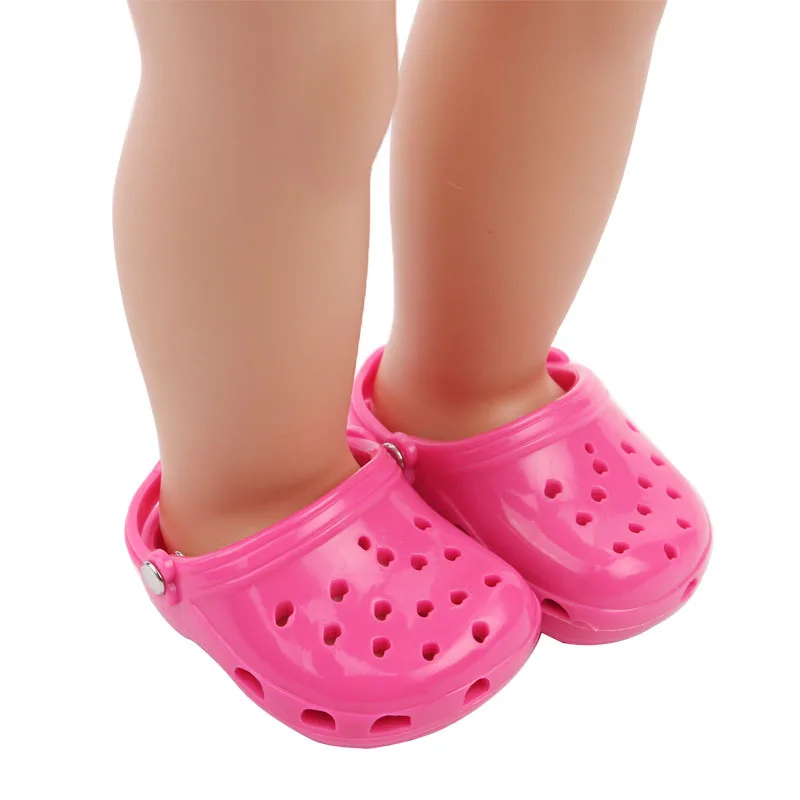 18-дюймовые американские куклы для девочек летние пляжные сандалии тапочки обувь