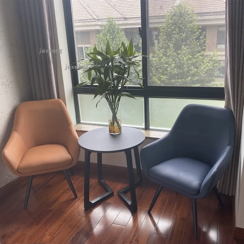 Современный Креативный набор для гостиной ленивый диван мебель балкон кожаный