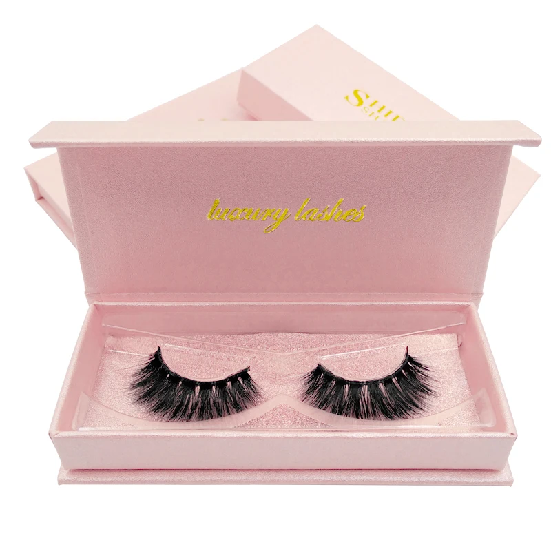 Коробка упаковки ресниц 1 пара 3D норка MakeupLashes Naturallong норковые ресницы