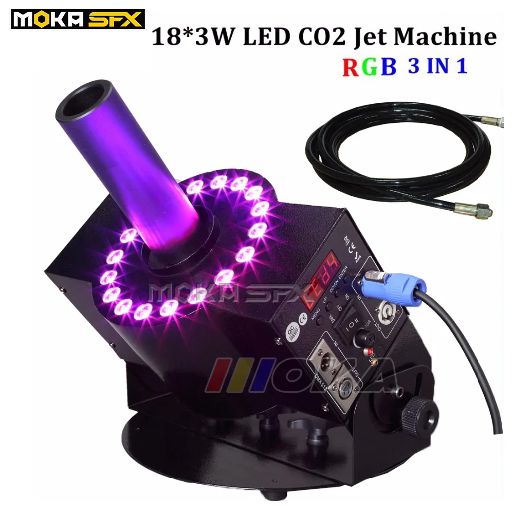 Dj DMX 512 сценический эффект CO2 струйный дымовой аппарат Распылитель 8 10 метров