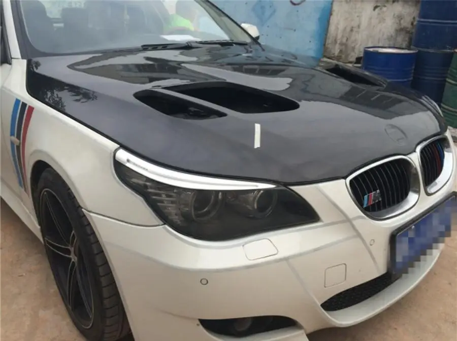 Крышка вентиляционного отверстия переднего бампера двигателя из углеродного