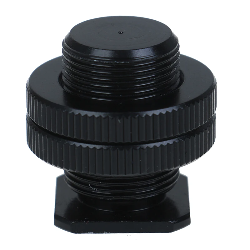 

5/8 inch 1/4 inch Screw for Camera tripod head Microphone Mic Mount Bracket Metal shockproof clip Hot shoe Adapter 3cm