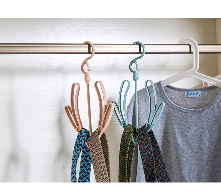 Высококачественный пластиковый двойной крючок креативная Многофункциональная