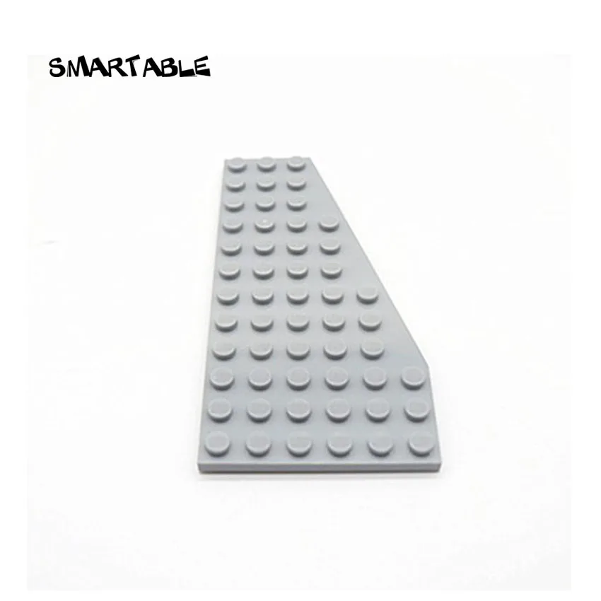 Клиновидная пластина Smartable 6x12 строительные блоки правого цвета детали MOC игрушки