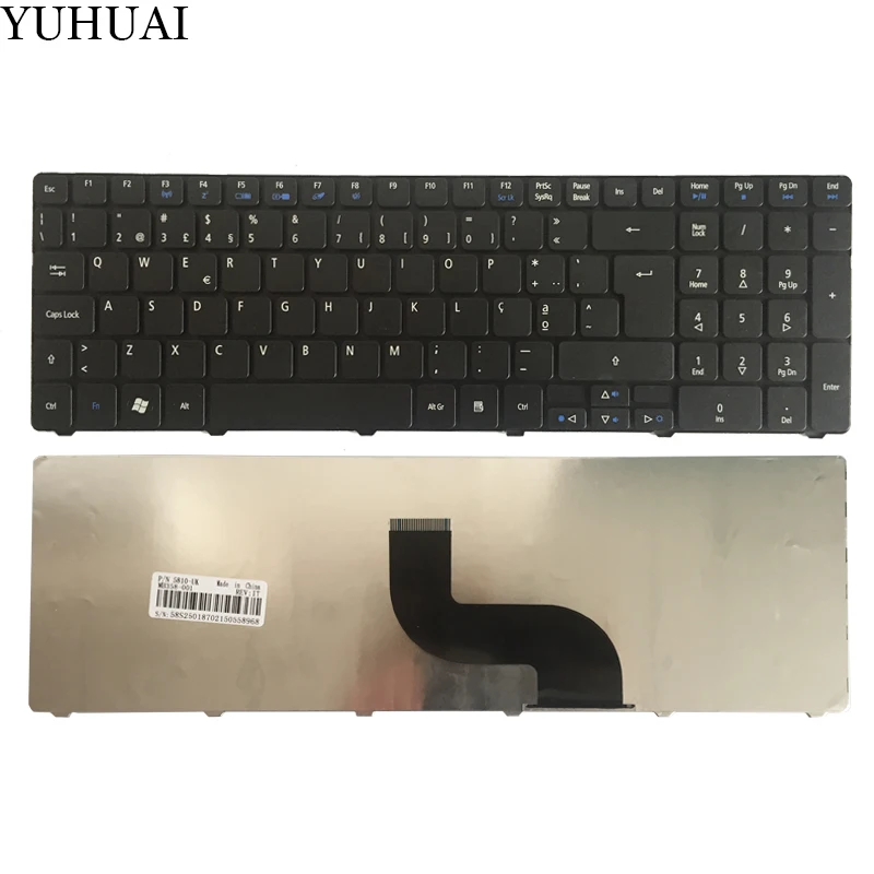 Для Acer Aspire 5739 5338 7736 7736G 7736Z 5740 5810T 7735 7551 5336 5410 5536 5536G G460 G460G португальская PO Клавиатура