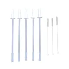 Бутылка для воды объемом 1 галлон, многоразовый набор трубок, прозрачные пластиковые бутылки для питья, кувшин для спортивного зала, спортивная чашка из бисфенола А, хорошие аксессуары