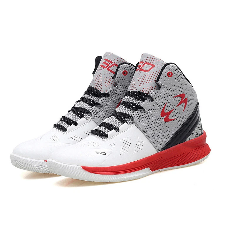 Баскетбольная обувь для мужчин и женщин Мужская спортивная с высоким берцем