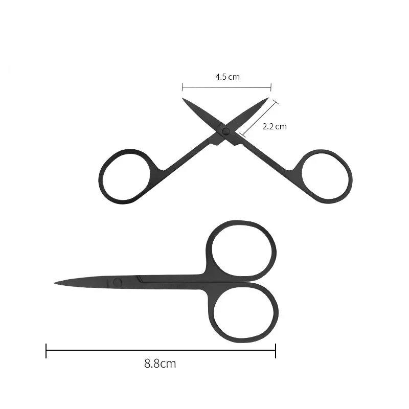 1 шт. ножницы для макияжа из нержавеющей стали|Ножницы маникюра| |