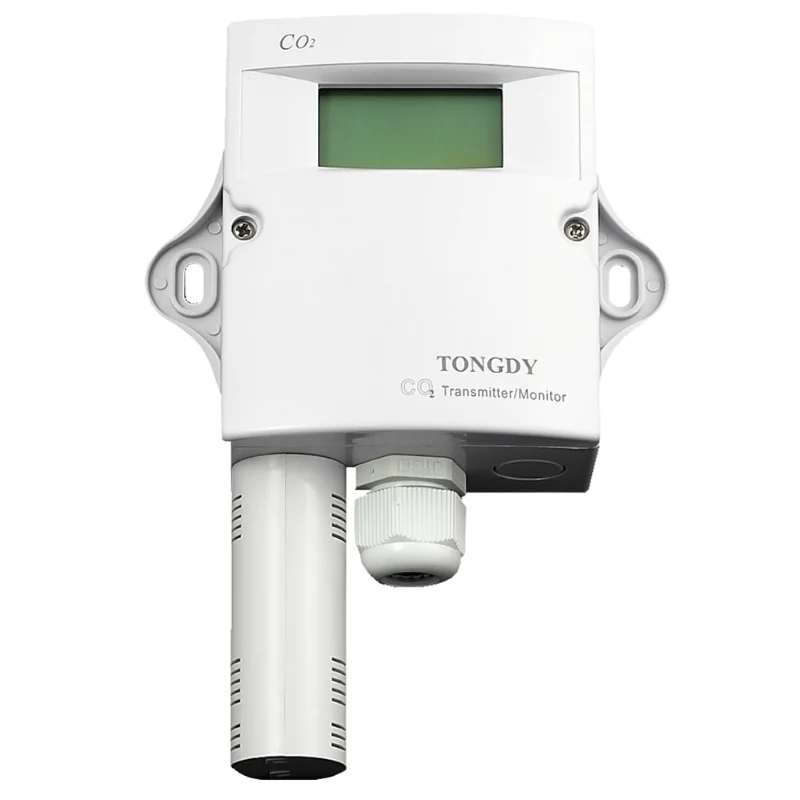

CO2 Temperature Humidity Detector Transmitter analog output RS485 LCD for greenhouse reenhouse sensors