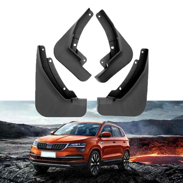 

4 Pieces / Set of Car Fender Modification, Soft Rubber Fender Decoration, Anti-Freeze Tire Fender for T-ROC 2019