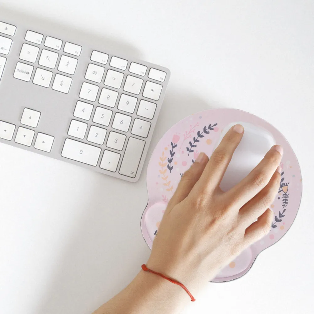 

1Pc Pad with Wrist Support Cushion Office Supplies Gaming Mat