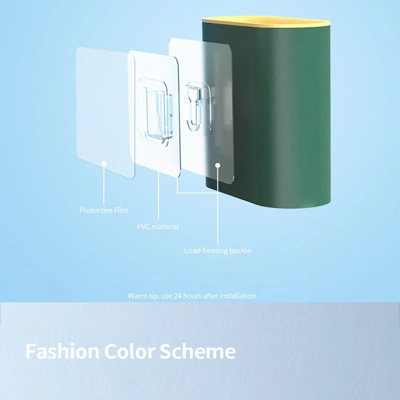 toilet brush water leak proof base bathroom accessories cleaning tool wall hanging flexible silicone head bristles holder set free global shipping