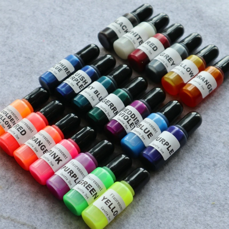 

20 Colors UV Epoxy Resin Colorant Ink Pigment Liquid Coloring Dye DIY Art Crafts Decorations Jewelry Pendant Handicrafts Making