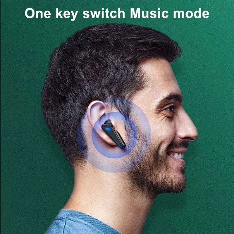 

BOAO Wireless Bluetooth Earphones PUBG Touch Control TWS Earbuds Noise Reduction Sport Headset With Microphone For iPhone Xiaomi