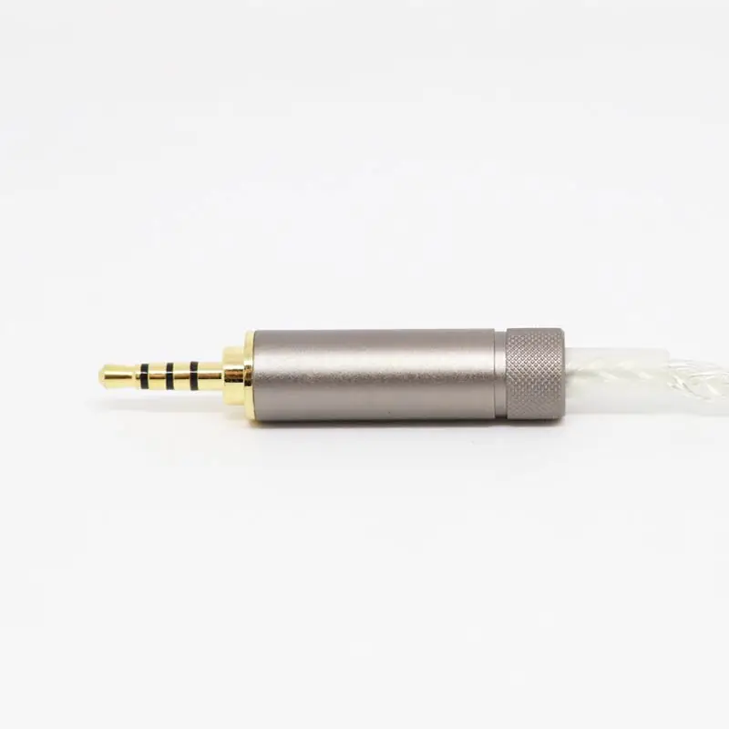 AUDIOSENSE 2.5mm Balanced 8 Strands 19 Core Silver Plate Copper Headphone Upgrade MMCX Cable For T800 SE846 UE900 W80 etc - купить по
