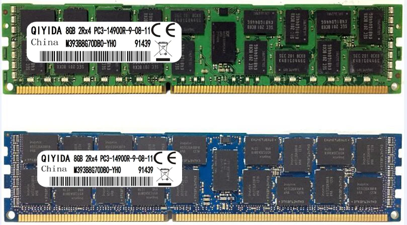 Ddr3 4 ГБ 8 ГБ оперативной памяти, 16 Гб встроенной памяти, 4G 8G 16G DDR3 2RX4 PC3-10600R 12800R 14900R ECC REG 1600 МГц 1866 1333 МГц ПК Оперативная память Серверная Память ram 1600