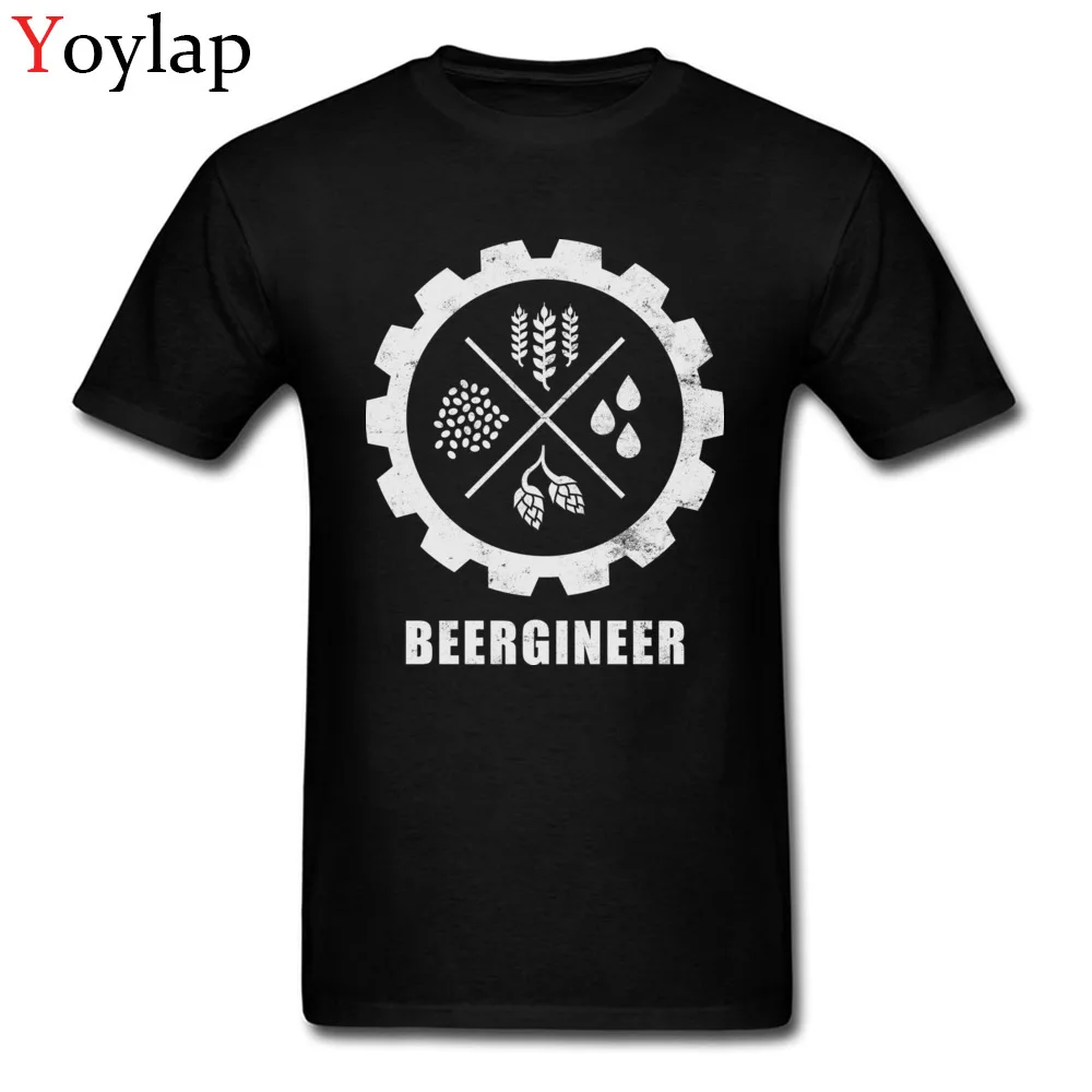 Футболка Beer Engineer gear Ретро стиль 3D принт мужские футболки лето/осень 100% хлопок