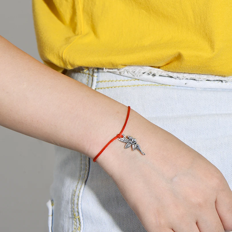 IYOE сказочные шармы-браслеты с надписью Wish Card для женщин и девушек ручная работа