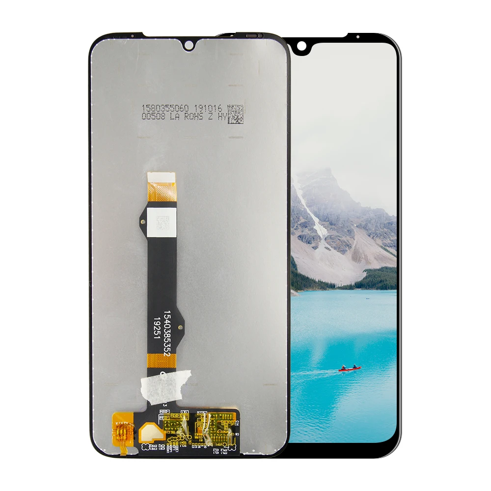 100% тест для Moto G8 Plus ЖК-дисплей сенсорный + экран дигитайзер в сборе запасные части