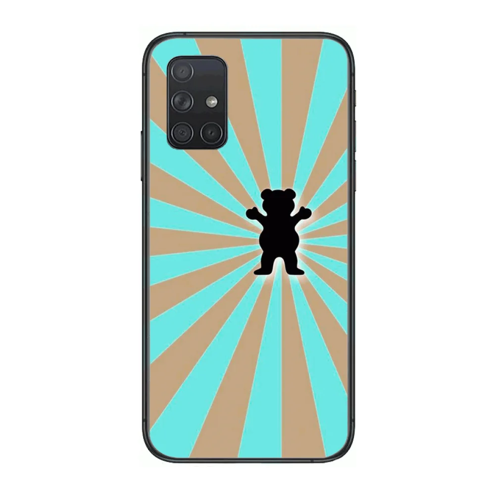 

Fashion Grizzly Griptape Phone Case Hull For Samsung Galaxy A 50 51 20 71 70 40 30 10 E 4G 5G S Black Shell Art Cell Cover