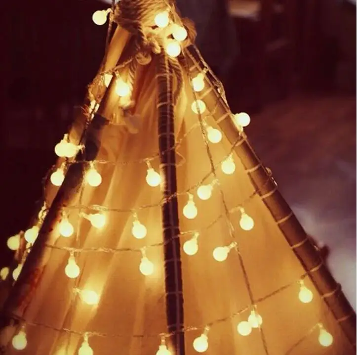 

3m 20led Led bal string light sky star Christmas star lamp INS decorative light