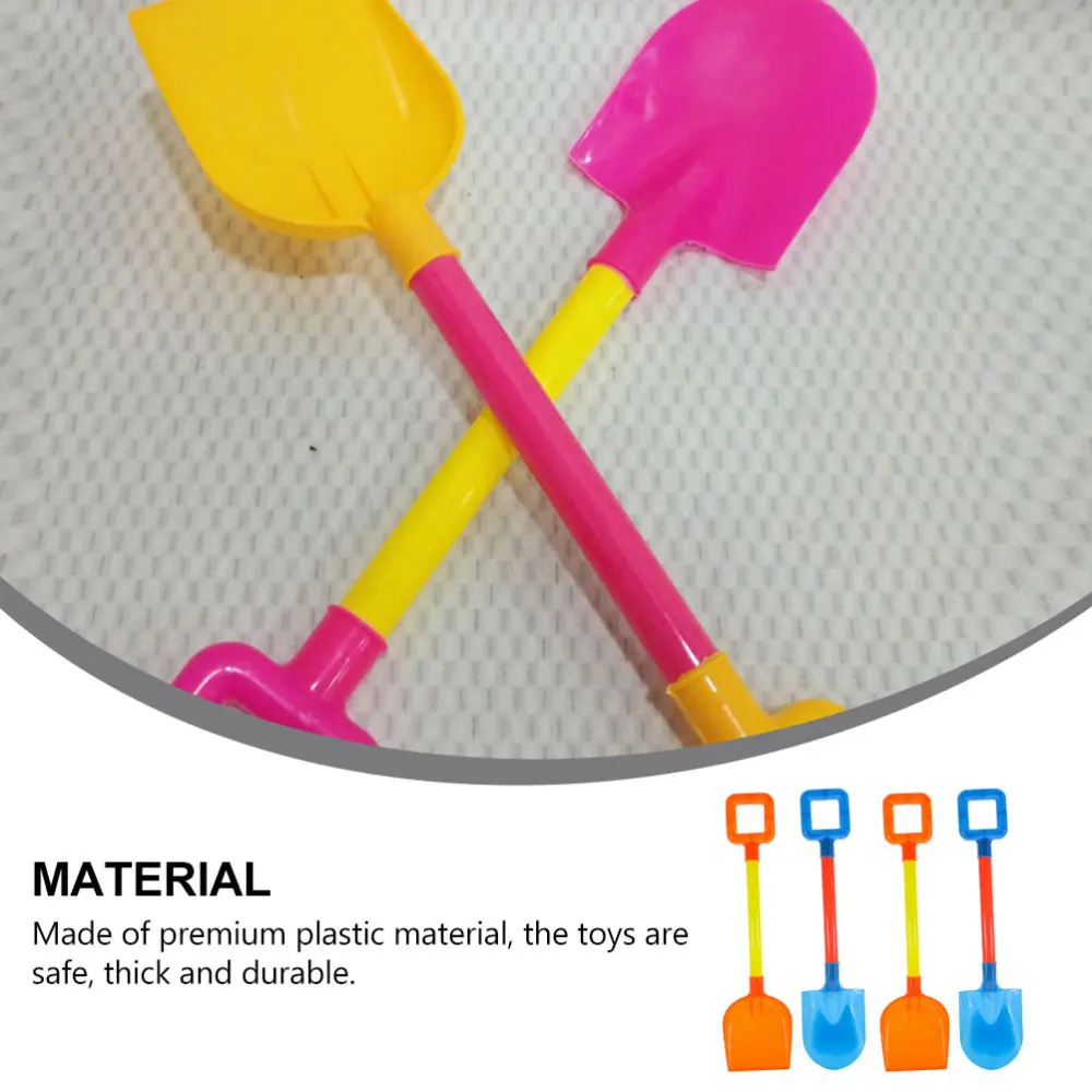 

8pcs Sand Shovels Long Handle Sand Shovels Children Summer Beach Toys