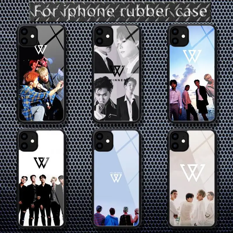 

Boys group WINNER Phone Cases Rubber for iPhone 12 11 Pro Max XS 8 7 6 6S Plus X 5S SE 2020 XR 12 Mini case